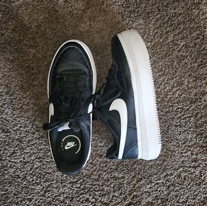 Nike Court Vision Alta Black & White